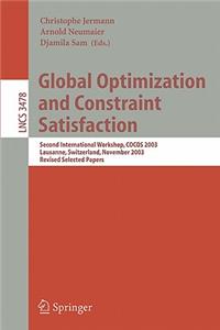 Global Optimization and Constraint Satisfaction