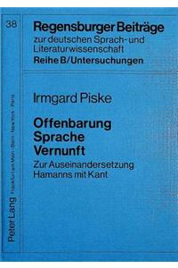 Offenbarung - Sprache - Vernunft