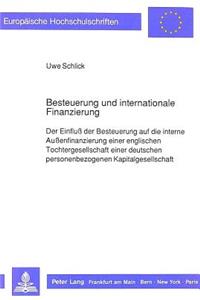 Besteuerung Und Internationale Finanzierung