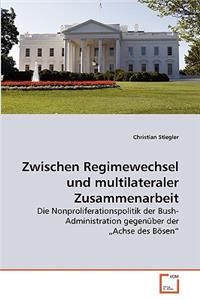 Zwischen Regimewechsel und multilateraler Zusammenarbeit