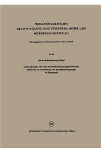 Untersuchungen Über Die Anwendbarkeit Geophysikalischer Verfahren Zur Aufsuchung Von Spateisensteingängen Im Siegerland