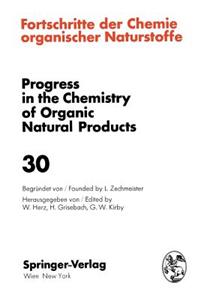 Fortschritte Der Chemie Organischer Naturstoffe / Progress in the Chemistry of Organic Natural Products