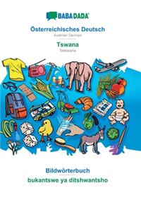 Österreichisches Deutsch - Tswana, Bildwörterbuch
