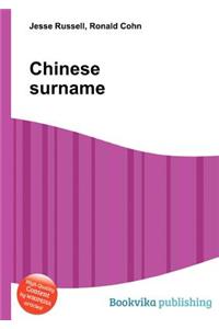 Chinese Surname