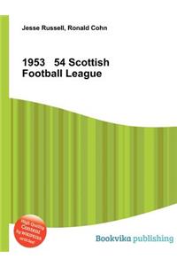 1953 54 Scottish Football League