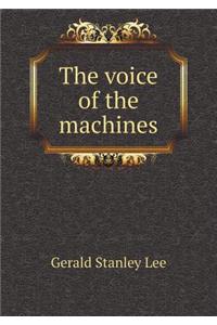 The voice of the machines