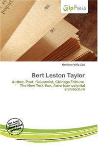 Bert Leston Taylor