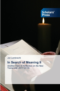 In Search of Meaning II