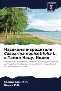 Насекомые-вредители Casuarina equisetifolia L. в Тамил Наду, Инk