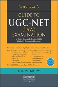 Universal's Guide to UGC-NET (LAW) Examination for Junior fellowship(JRF) & Eligibility for Assistant Professor