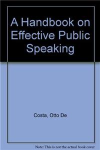 A Handbook on Effective Public Speaking