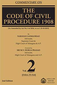 Commentary on Code of Civil Procedure, 1908 [Set of 2 Vols.]