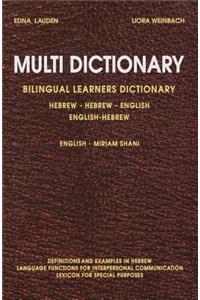 Multi Dictionary Bilingual Learners Dictionary