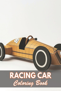 Racing Car Coloring Book