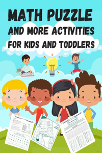 Math Puzzle and More Activities for Kids and Toddlers