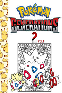 Pokemon Generation 2 vol1 Coloring Book