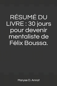 Résumé Du Livre