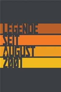 Legende seit August 2001