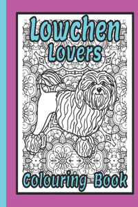 Lowchen Lovers Colouring Book