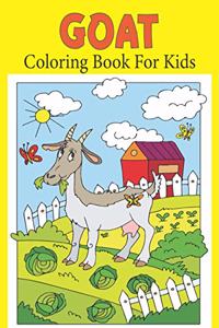 Goat Coloring Book For Kids
