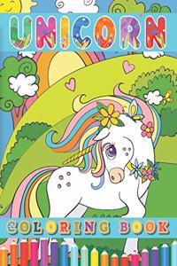 Unicorn Coloring Book