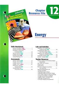 Indiana Holt Science & Technology Chapter 12 Resource File: Energy: Grade 6