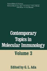 Contemporary Topics in Molecular Immunology