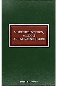 Misrepresentation, Mistake and Non-Disclosure