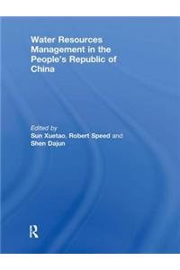 Water Resources Management in the People's Republic of China