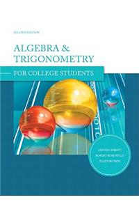 Algebra and Trigonometry for College Students