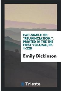 Fac-Simile of