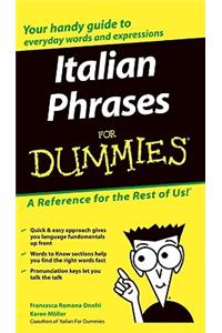 Italian Phrases for Dummies