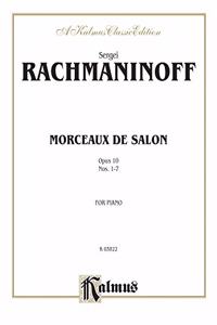 Morceaux de Salon Opus 10