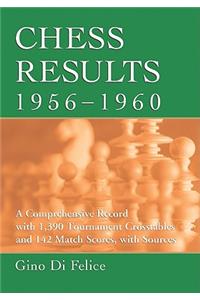 Chess Results, 1956-1960