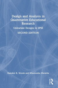 Design and Analysis in Quantitative Educational Research