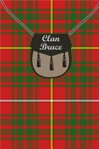 Clan Bruce Tartan Journal/Notebook