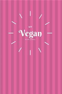 My Vegan Recipe Journal