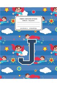 Primary Composition Notebook Grades K-2 Story Journal J