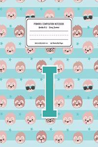 Primary Composition Notebook Grades K-2 Story Journal I