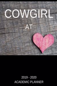 Cowgirl 2019 - 2020 Academic Planner