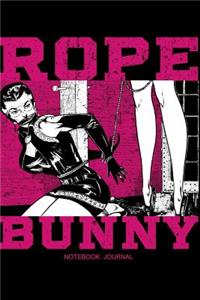 Rope Bunny Notebook Journal