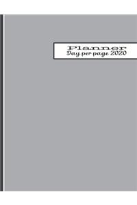 Day per page planner 2020