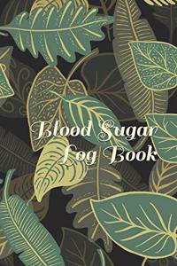 Blood Sugar Log Book