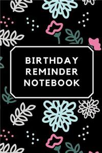 Birthday Reminder Notebook