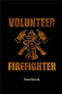 Volunteer Firefighter Notebook