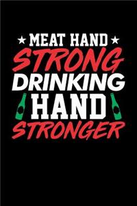 Meat Hand Strong Drinking Hand Stronger