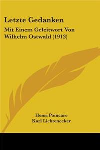 Letzte Gedanken