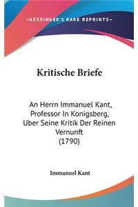 Kritische Briefe