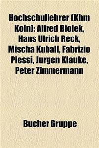 Hochschullehrer (Khm Koln)