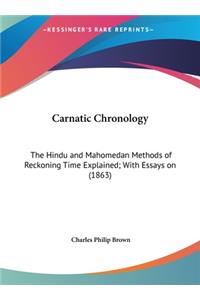 Carnatic Chronology